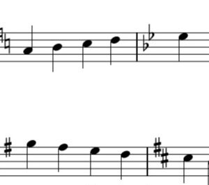 Nasty Scales 2- Key Signature Changes Up To 2 Sharps And Flats, All Instruments Reading Treble Clef